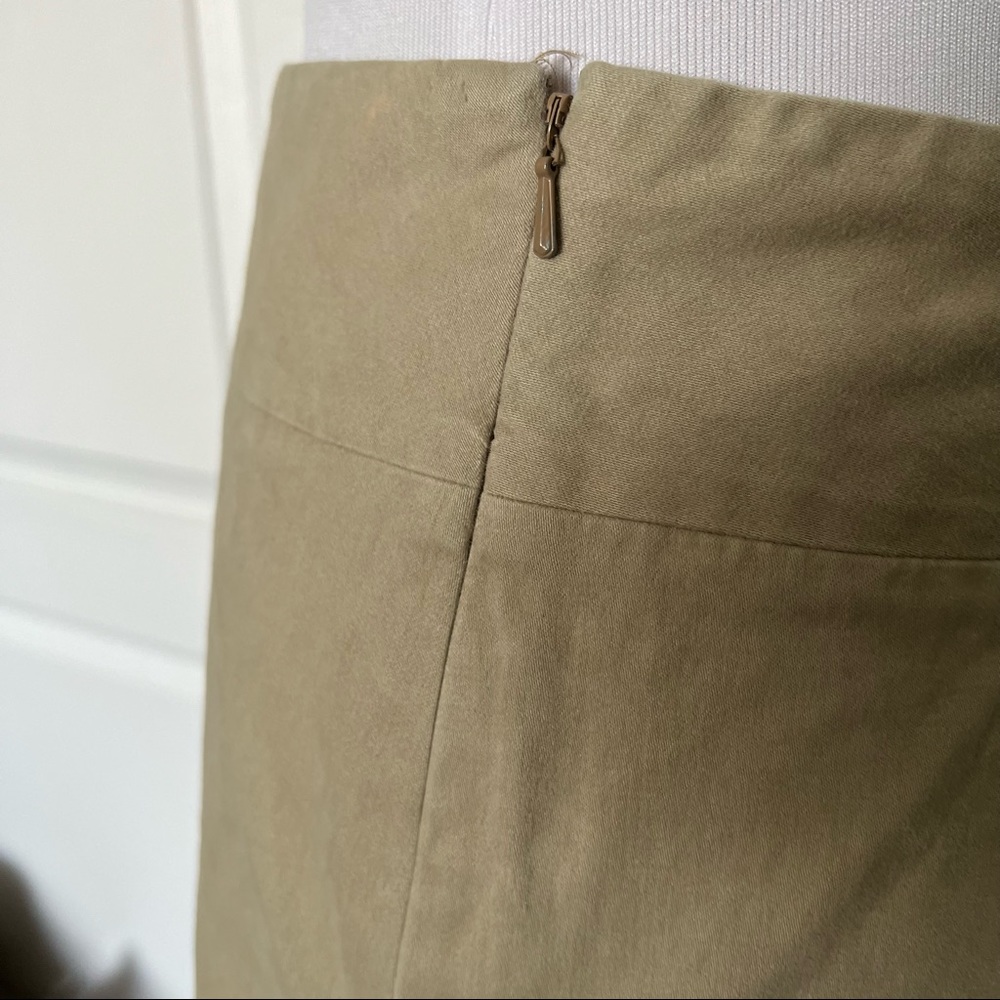 Banana Republic Tan Midi Skirt - Picture 2 of 4